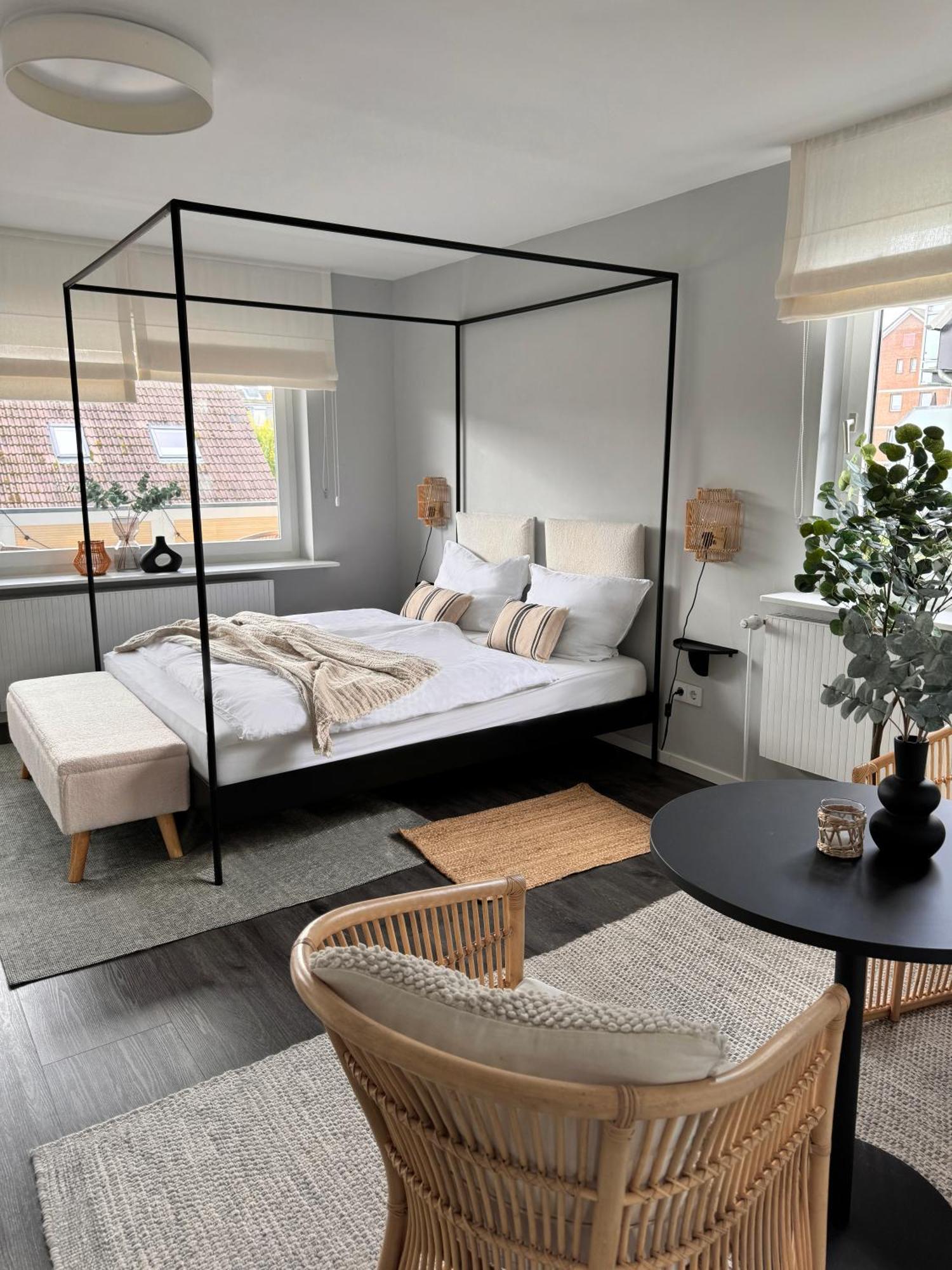 Seaside Rooms - Design-Apartment Mit Balkon & Parkplatz - Inklusive Strandkorb Direkt Am Wasser Und Spa & Sauna Saisonal 부숨 외부 사진
